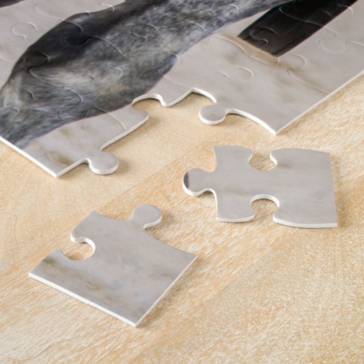 Puzzle Cheval à percheron (Côté)