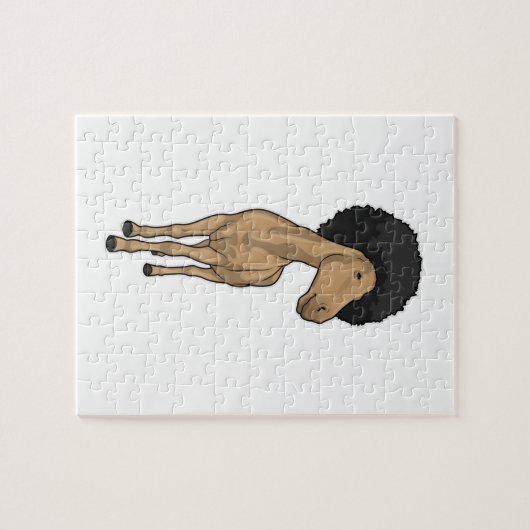 Puzzle Cheval Afro (Horizontal)