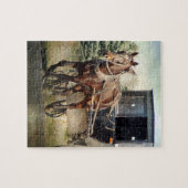 Puzzle Cheval Amish et Buggy (Horizontal)