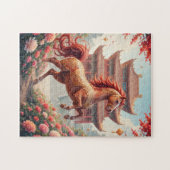 Puzzle Cheval année de Chine (Horizontal)