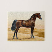 Puzzle Cheval Arabe - William Barraud (Horizontal)