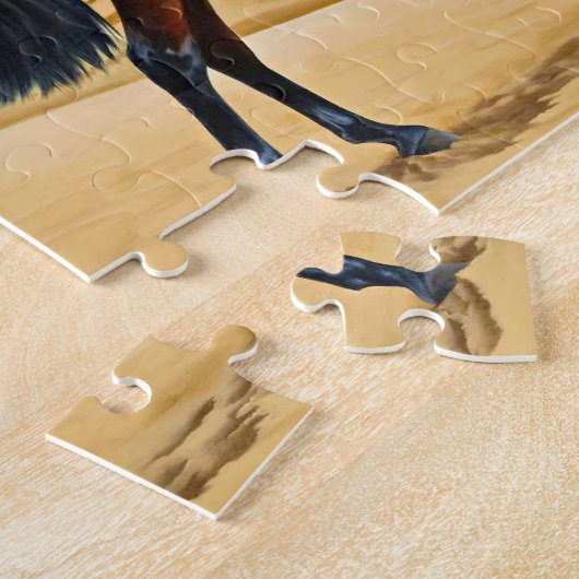 Puzzle Cheval Arabe - William Barraud (Côté)