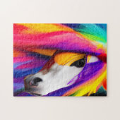 Puzzle Cheval arc-en-ciel (Horizontal)