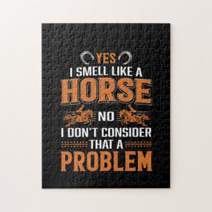 Puzzle Cheval Art Oui Je Sens Comme Un Cheval