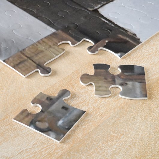 Puzzle Cheval au gingembre à la ferme Juste une fille qui (Côté)