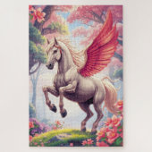 Puzzle Cheval avec ailes (Vertical)