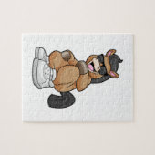 Puzzle Cheval avec de grandes chaussures (Horizontal)