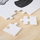 Puzzle Cheval avec de grandes chaussures (Côté)