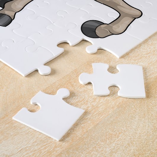 Puzzle Cheval avec lunettes de soleil (Côté)