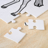 Puzzle Cheval avec papillon (Côté)