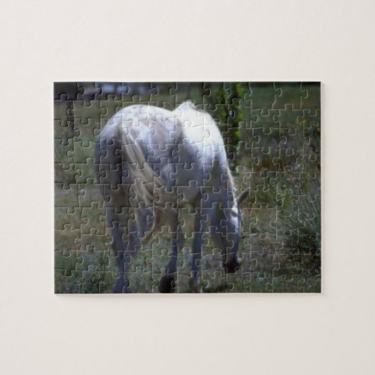 Puzzle Cheval blanc (Horizontal)