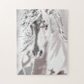 Puzzle Cheval blanc (Vertical)