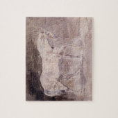 Puzzle Cheval blanc (par Eugene Delacroix) (Vertical)