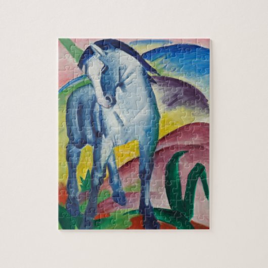 Puzzle Cheval bleu de Franz Marc, Art Vintage (Vertical)