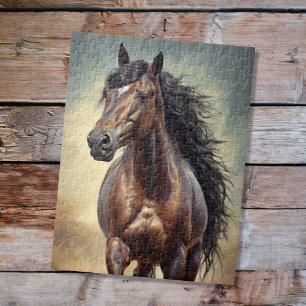 Puzzle Cheval brun