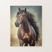 Puzzle Cheval brun (Vertical)