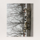 Puzzle Cheval Carriage Montréal. (Vertical)