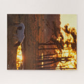 Puzzle Cheval Chincoteague Bob Langrish Pâturage Au Couch (Horizontal)