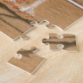 Puzzle Cheval coloré et cavalier Sauts (Côté)