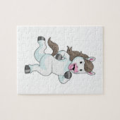 Puzzle Cheval comme coureur à la course (Horizontal)