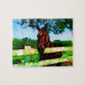 Puzzle Cheval convivial (Horizontal)