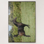 Puzzle Cheval Courir sur le terrain (Vertical)