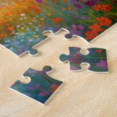 Puzzle Cheval dans la prairie de fleurs sauvages de la fe (Côté)