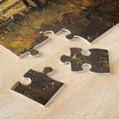 Puzzle Cheval dans le champ Golden Hour Peinture (Côté)