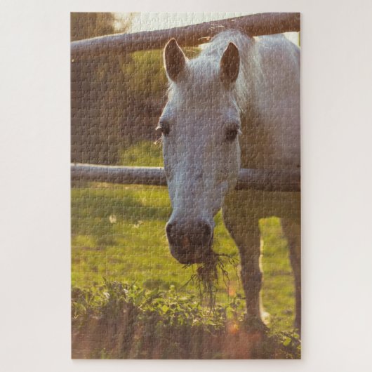 Puzzle Cheval dans le pâturage (Vertical)