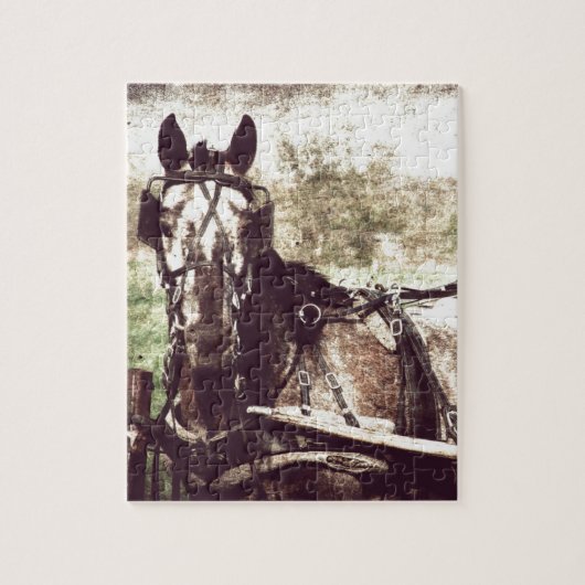Puzzle Cheval d'Appaloosa (Vertical)