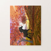 Puzzle Cheval d'automne (Vertical)
