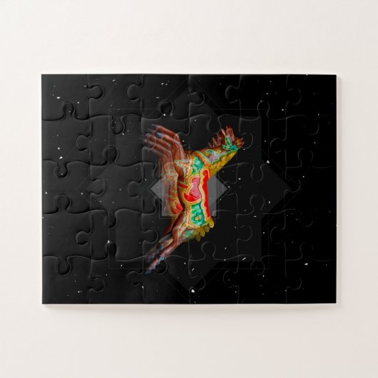 Puzzle Cheval de carrousel (Horizontal)