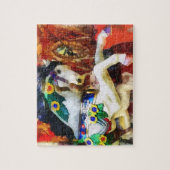 Puzzle Cheval de carrousel en gros plan (Vertical)