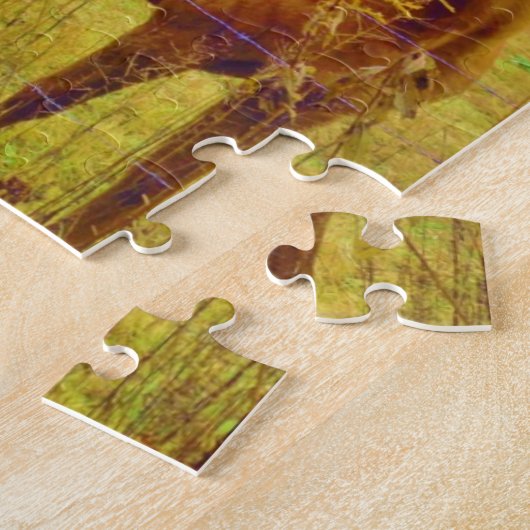 Puzzle Cheval de couleur rétro (Côté)