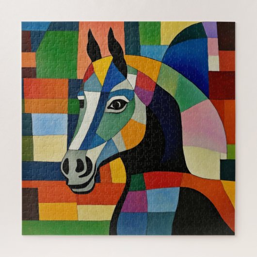 Puzzle Cheval de Couleurs (Vertical)