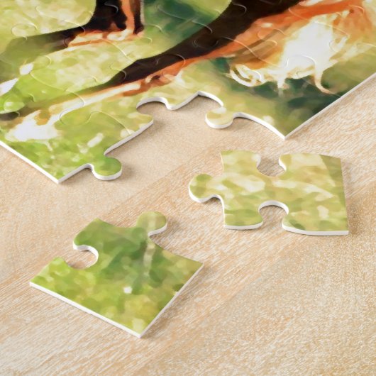 Puzzle Cheval de course (Côté)
