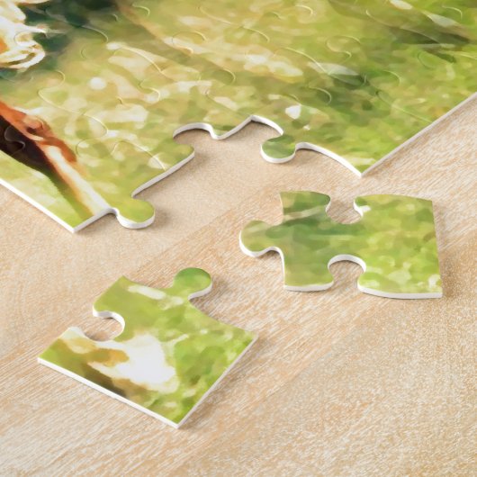 Puzzle Cheval de course (Côté)