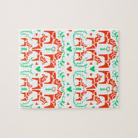 Puzzle Cheval de Dala (Horizontal)