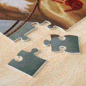 Puzzle Cheval de guerre amérindien Buckskin Pinto (Côté)