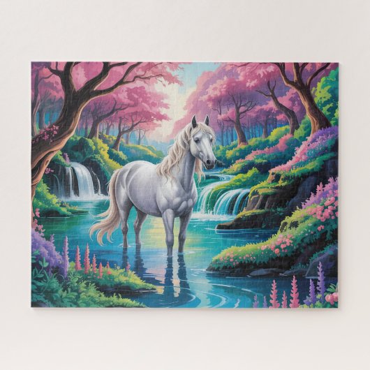 Puzzle Cheval de la Forêt Enchantée (Horizontal)