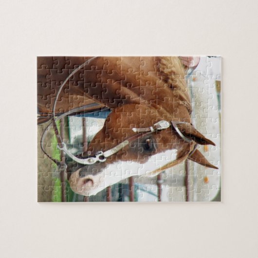 Puzzle Cheval de l'Ouest (Horizontal)