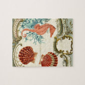 Puzzle Cheval de mer vintage et moderne parisien (Horizontal)