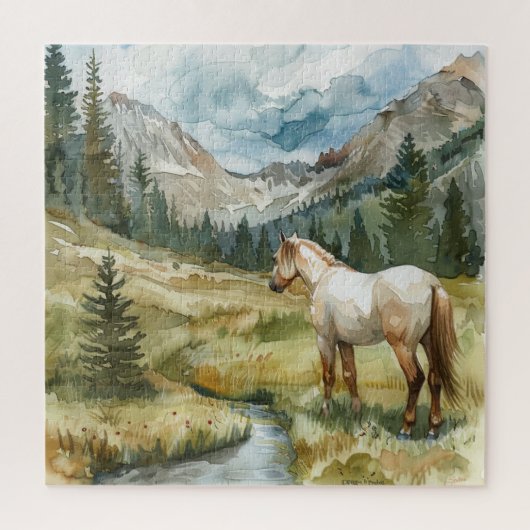 Puzzle Cheval de montagne (Vertical)