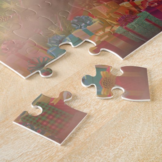 Puzzle Cheval de Noël (Côté)