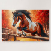 Puzzle Cheval de saut (Horizontal)