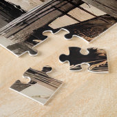 Puzzle Cheval de trait rustique (Côté)