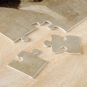 Puzzle Cheval d'équitation de fille (Côté)