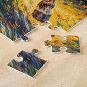 Puzzle Cheval d'Or Vent (Côté)