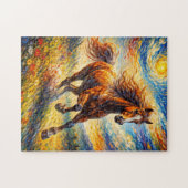 Puzzle Cheval d'Or Vent (Horizontal)