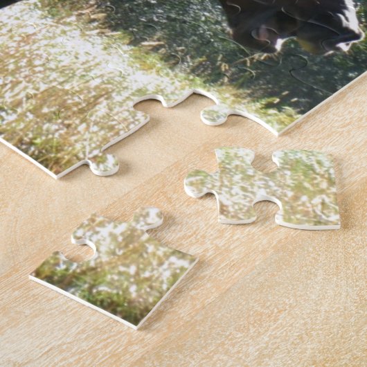 Puzzle Cheval en automne (Côté)